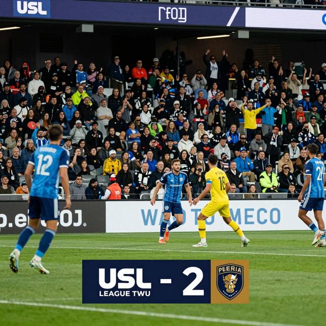 Peoria ngược dòng hạ Sueno 3-2 ở vòng 32 USL League Two