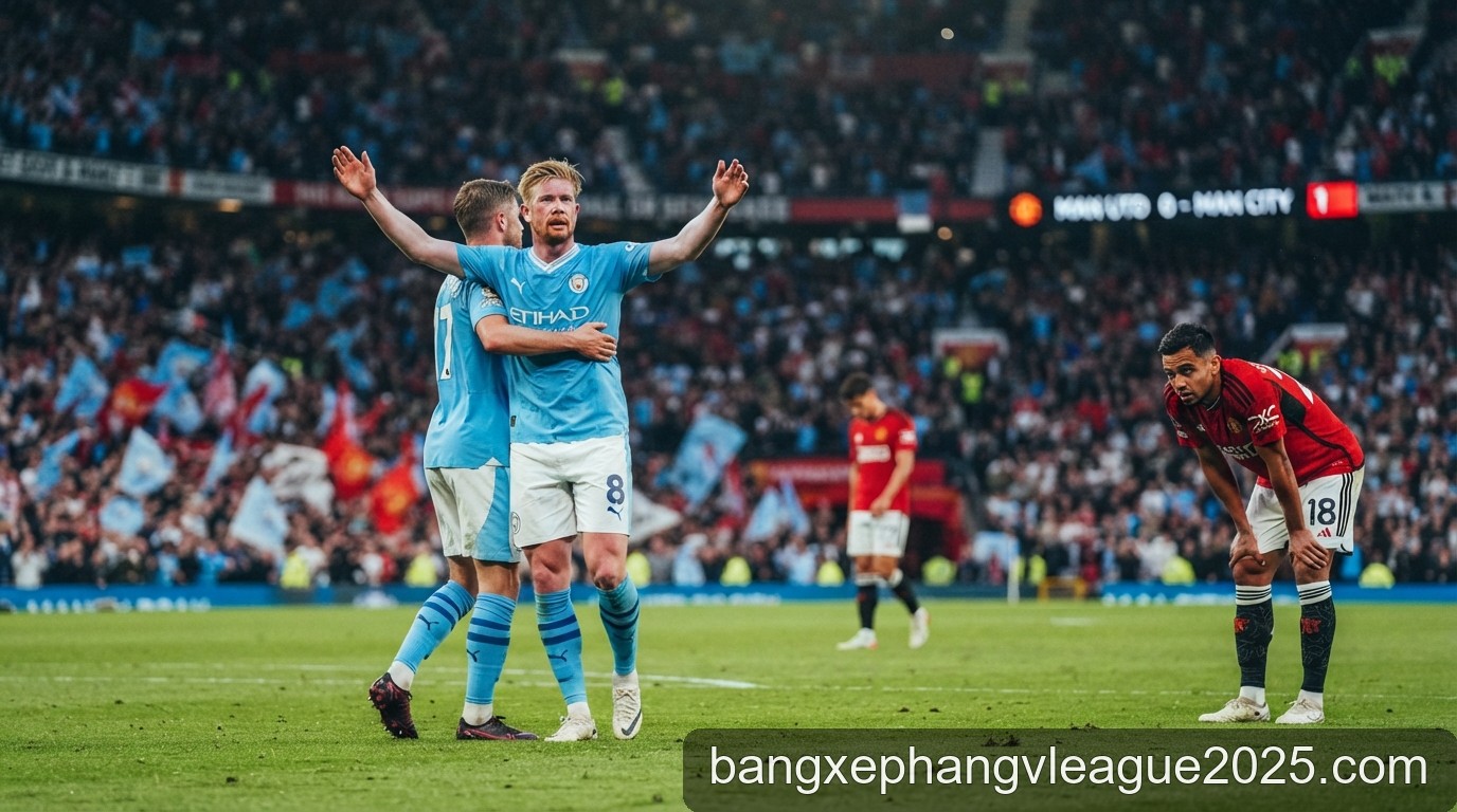 Derby Manchester: Man City khẳng định vị thế, Man Utd loay hoay tìm lại bản sắc